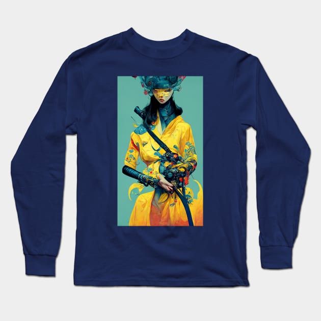 Future Human - 100 - Royal Guard Long Sleeve T-Shirt by Sticky Fingers